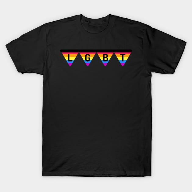 letter lgbt T-Shirt by lgbtpride.store